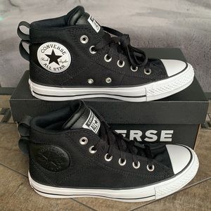 CONVERSE CTAS CS MID BLACK/WHITE/BLACK WMNS